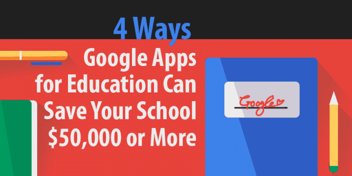 4 способа, которыми Google Apps для образования могут сэкономить вашей школе 50 000 долларов или больше