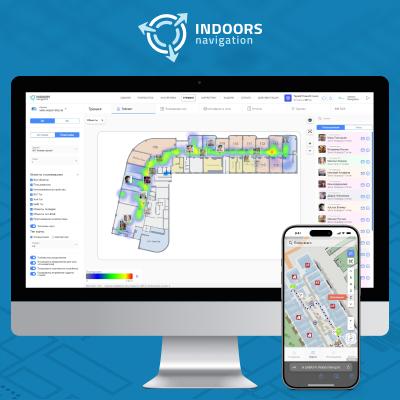 Геоинформационная система на основе цифрового двойника Indoors Navigation Platform